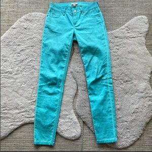 Burberry Brit Skinny Wetsbourne Crop Denim